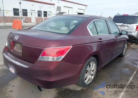 2009 Honda Accord 2.4 Ex z USA, uszkodzony, nr VIN 1HGCP26789A133087